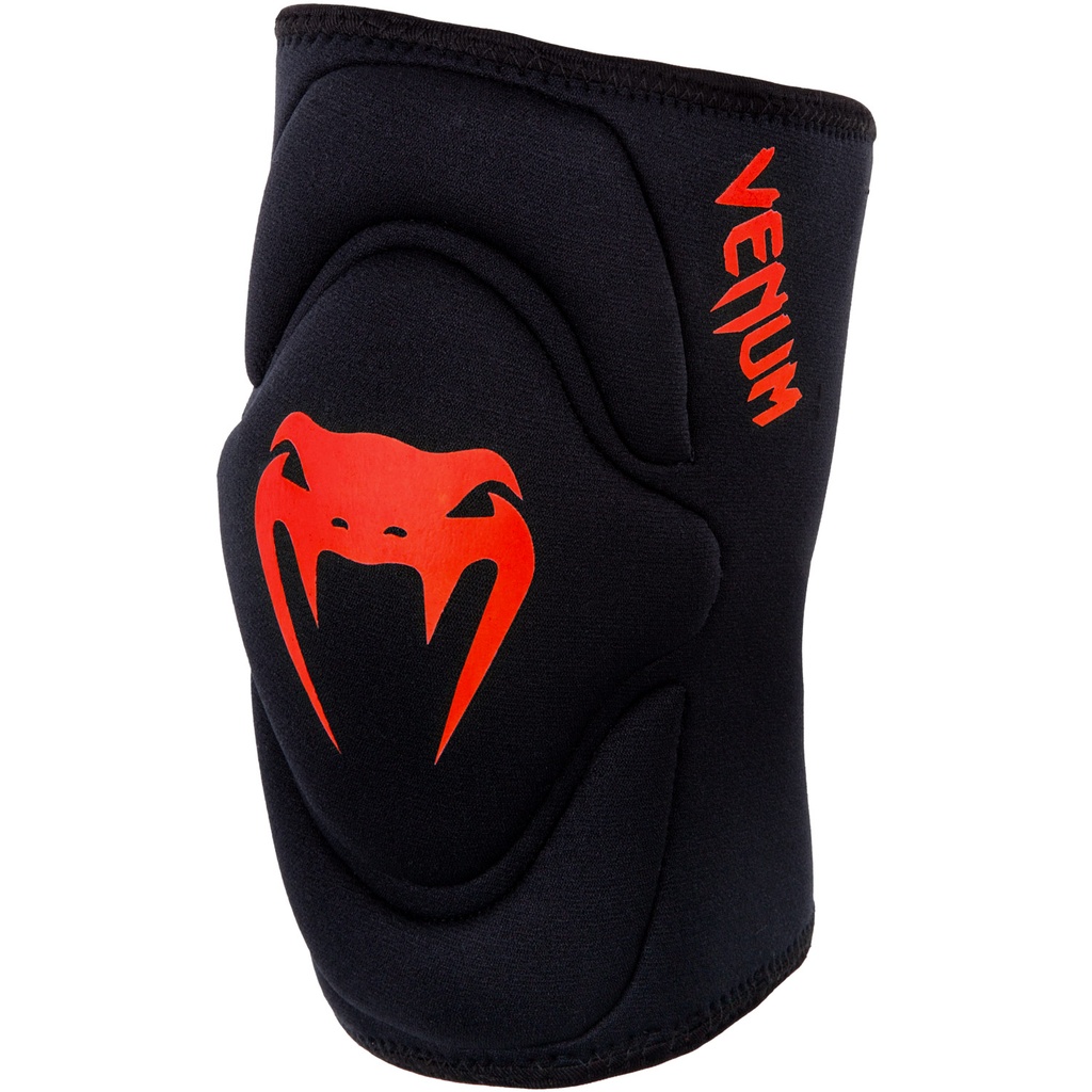 Venum Knieschutz Gel Kontact, Schwarz-Rot 2