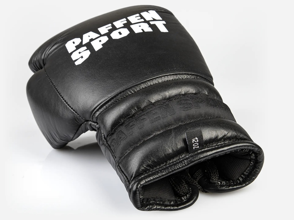 Paffen Sport Boxhandschuhe Pro Lace X mit Schnürung, Schwarz 5