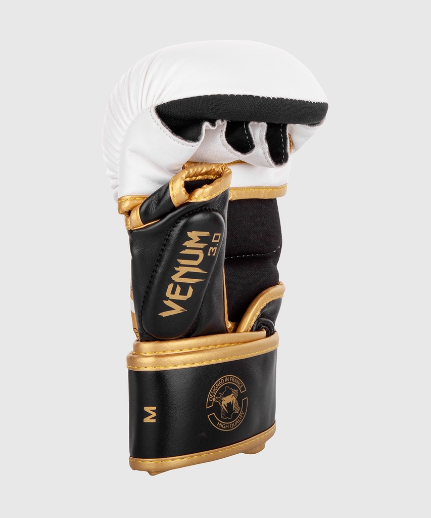 Venum MMA Handschuhe Sparring Challenger 3.0, Weiß-Gold 2