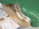 Paffen Sport Boxhandschuhe Pro Mexican TF Fight mit Schnürung, Grün-Gold 3