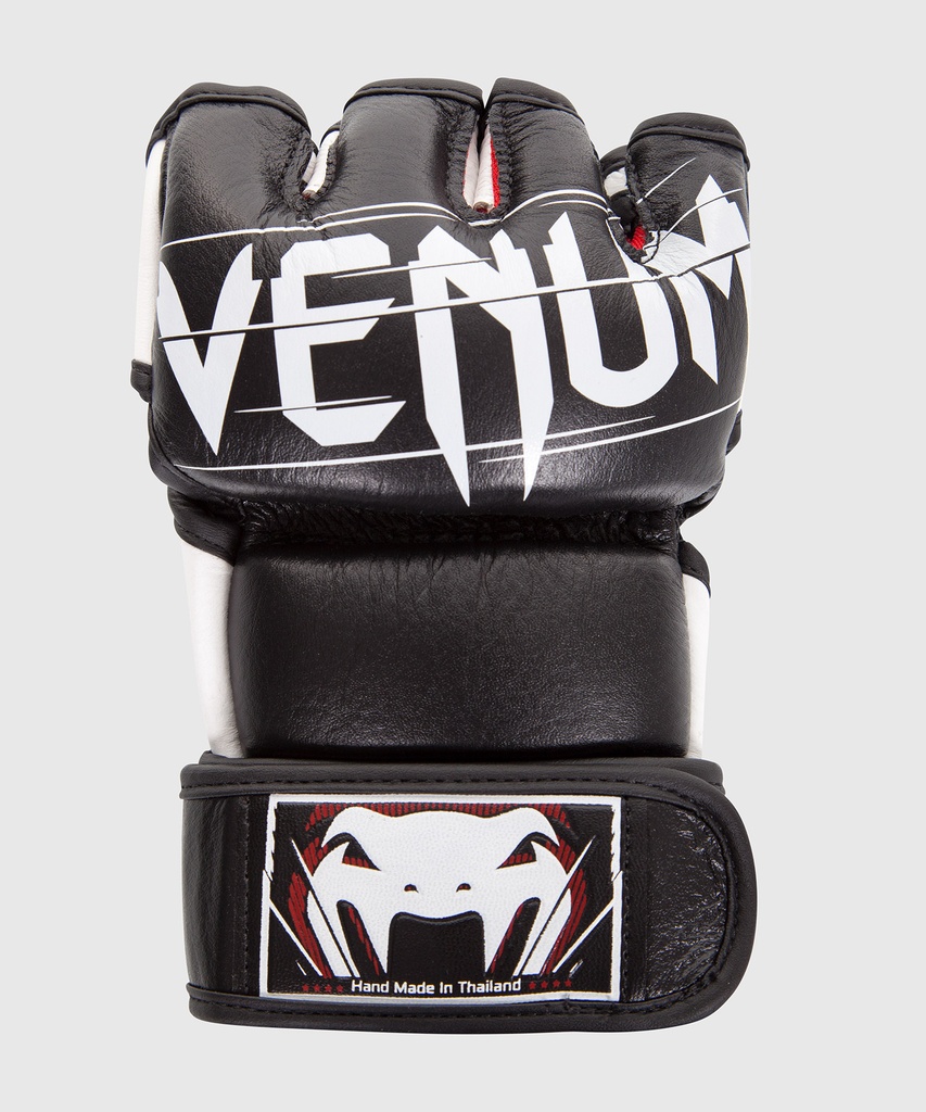 Venum MMA Handschuhe Undisputed 2.0 Leder, Schwarz-Weiß
