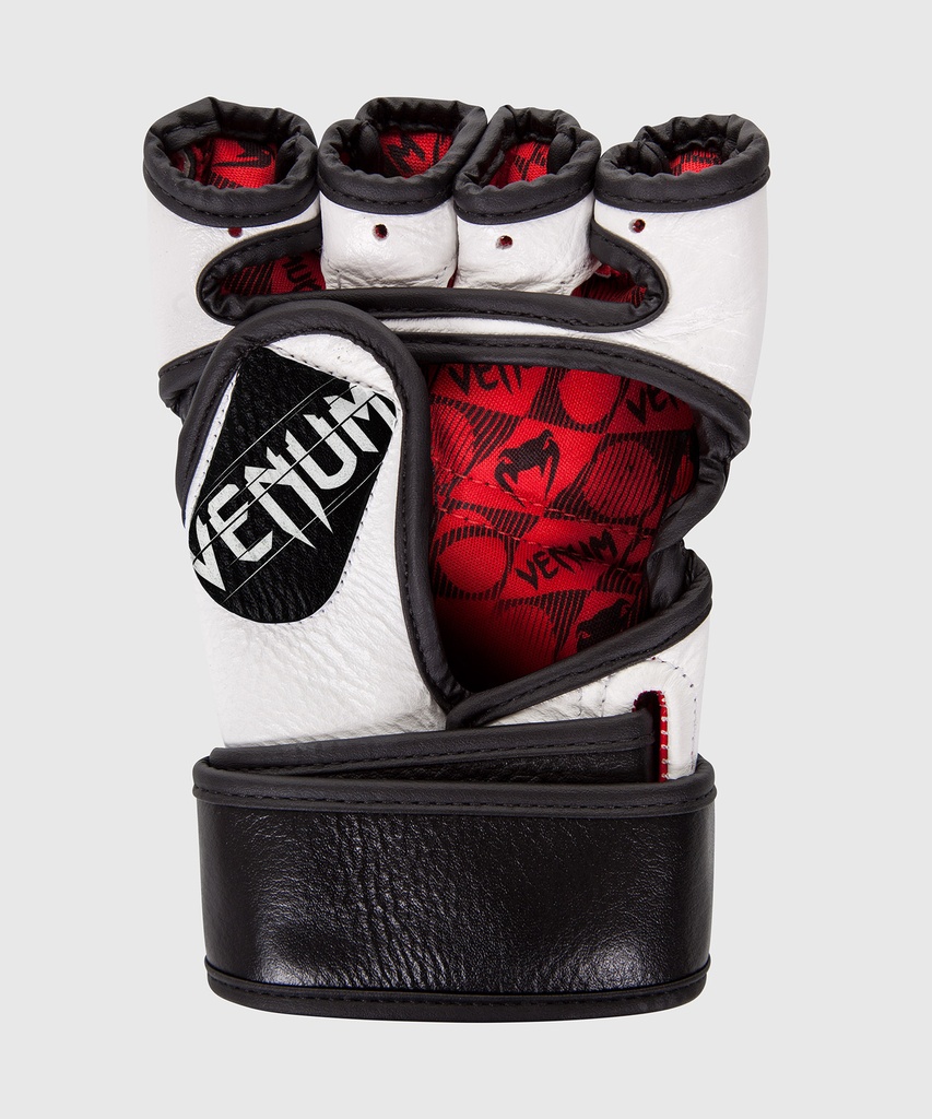 Venum MMA Handschuhe Undisputed 2.0 Leder, Schwarz-Weiß 3