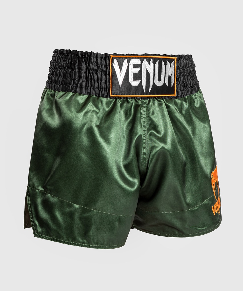 Venum Muay Thai Shorts Classic, Grün-Gold