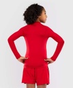 Venum Rash Guard Contender Kids, Rot
