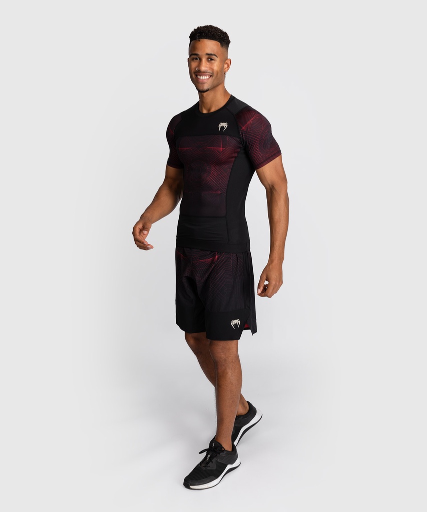 Venum Rash Guard G-Fit Air, Schwarz-Rot