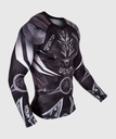 Venum Gladiator 3.0 Rash Guard, lange Ärmel Schwarz-Weiß 3