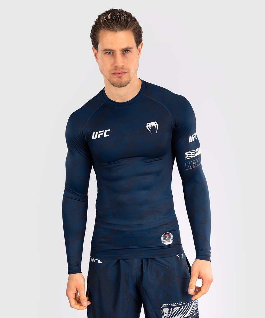 Venum Rash Guard UFC Fusion Fight Week Performance, Dunkelblau