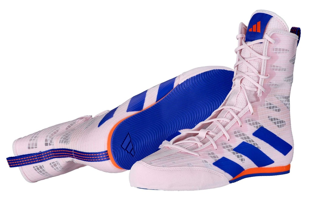 adidas Boxschuhe Box Hog 4, Weiß-Blau 3