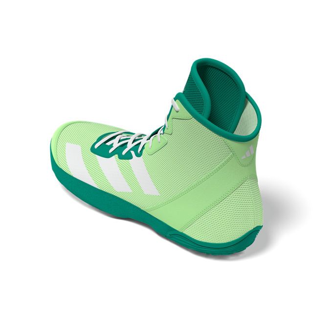 adidas Ringerschuhe Adizero, Grün-Weiß 6