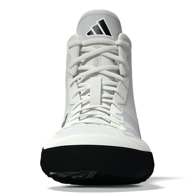 adidas Ringerschuhe Combat Speed 4, Weiß-Silber-Schwarz 8