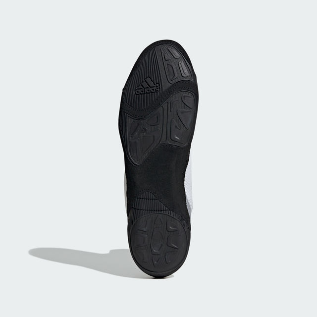 adidas Ringerschuhe Combat Speed 4, Weiß-Silber-Schwarz 12