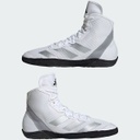 adidas Ringerschuhe Combat Speed 4, Weiß-Silber-Schwarz 14