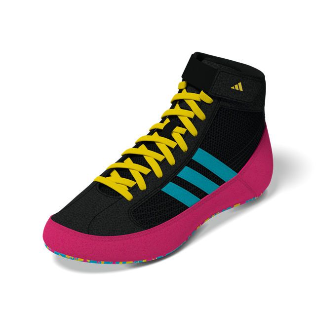 adidas Ringerschuhe Havoc, Schwarz-Pink-Blau 4
