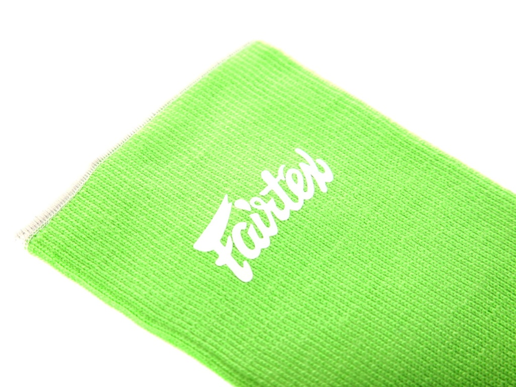 Fairtex Knöchelschoner AS1, Neon Grün 3