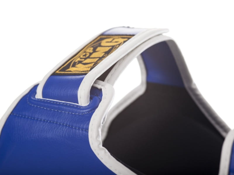 Top King Schienbeinschoner Pro Leder, Blau