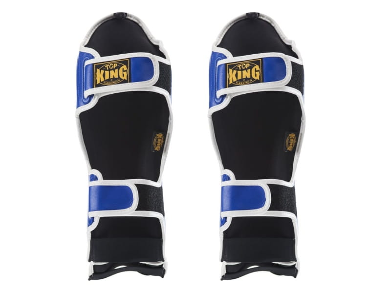Top King Schienbeinschoner Pro Leder, Blau 3