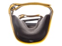 Top King Schienbeinschoner Pro Leder, Schwarz-Gelb