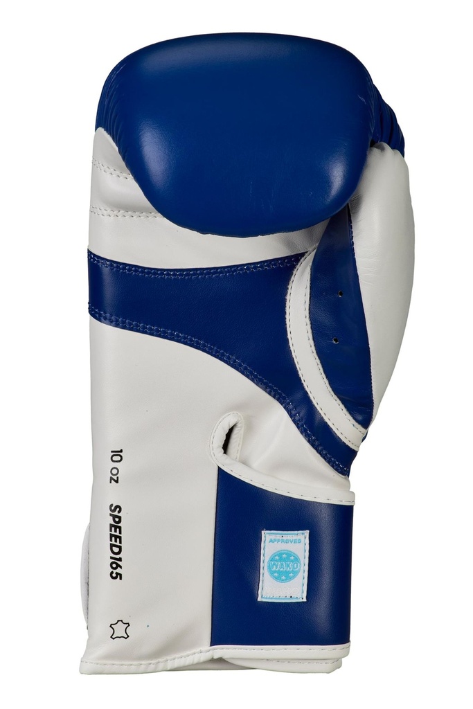 adidas Boxhandschuhe Speed 165 WAKO, Blau-Weiß 3