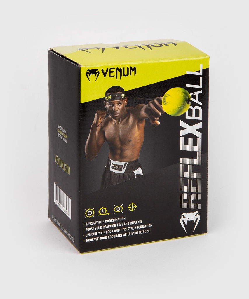 Venum Reflex Ball, Schwarz 5