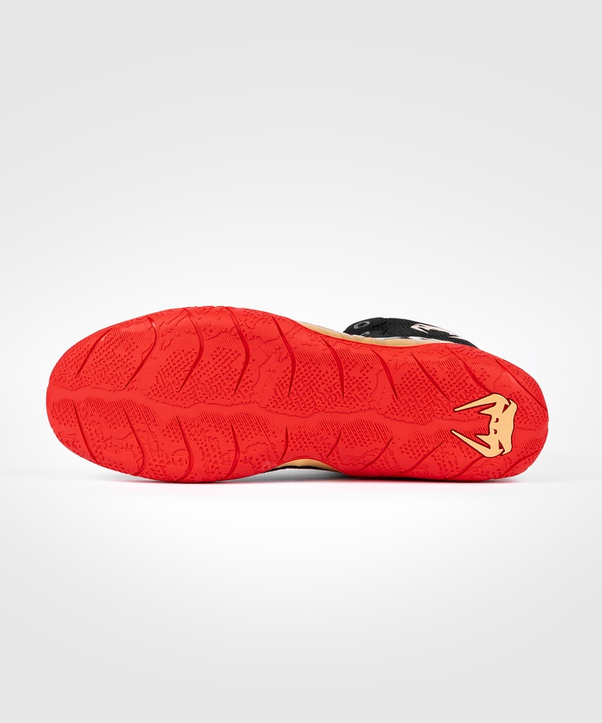 Venum Ringerschuhe Elite, Schwarz-Gold