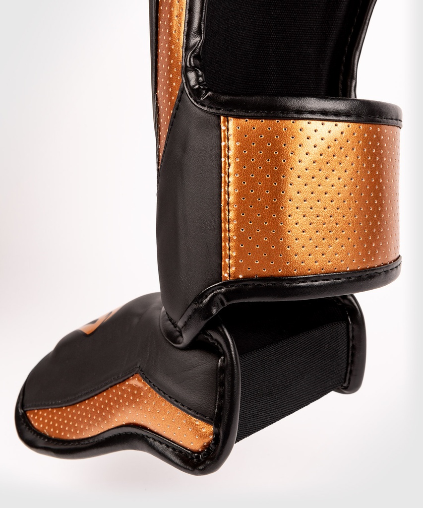 Venum Schienbeinschoner Elite Evo, Schwarz-Bronze 6