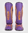 Venum Schienbeinschoner Elite SE, Violett-Gold