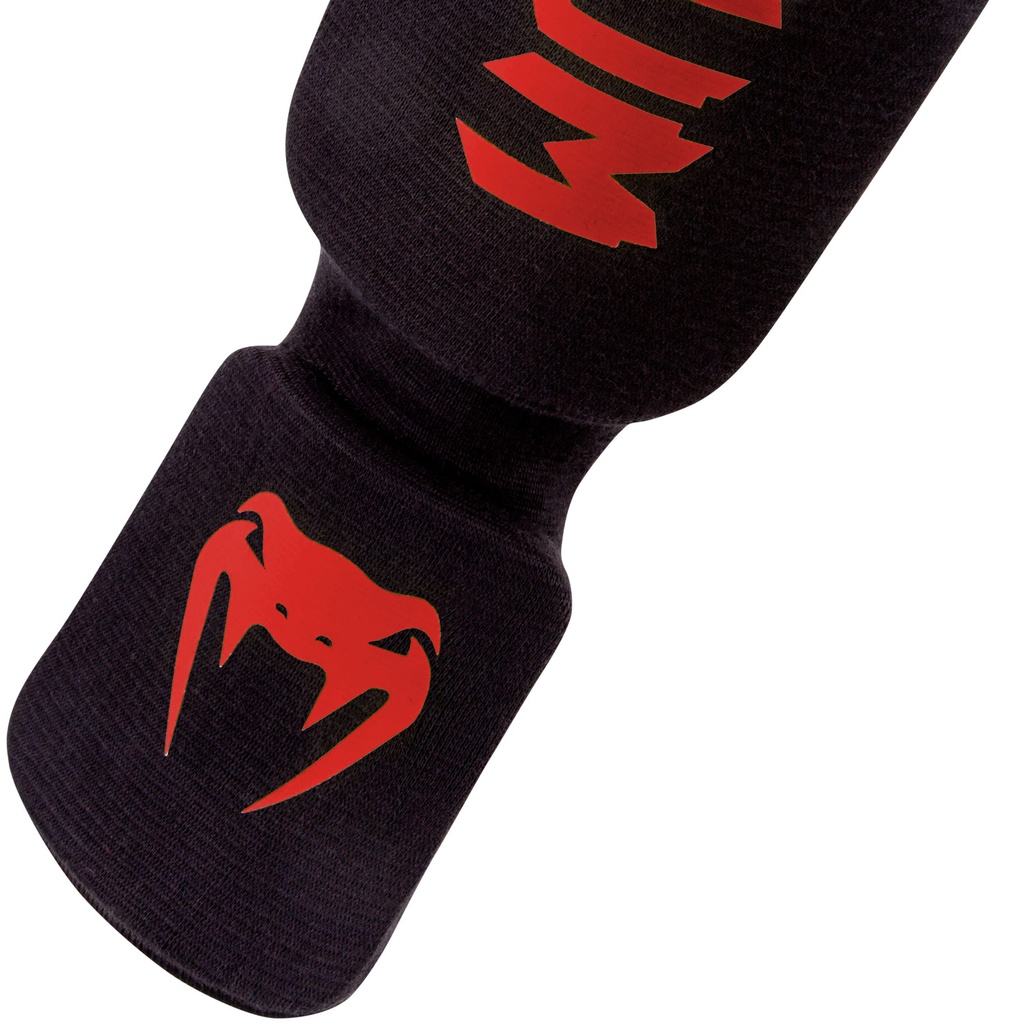 Venum Schienbeinschoner Kontact, Schwarz-Rot 6