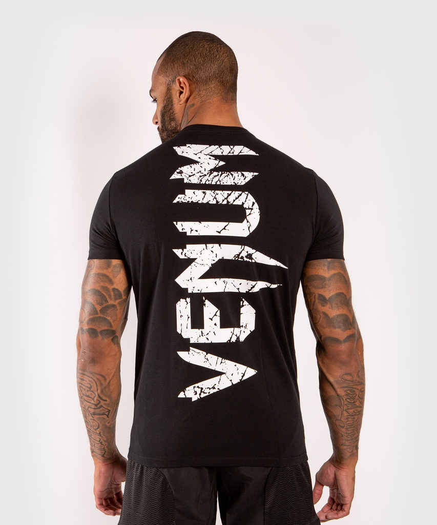 Venum T-Shirt Giant, Schwarz-Weiß 3