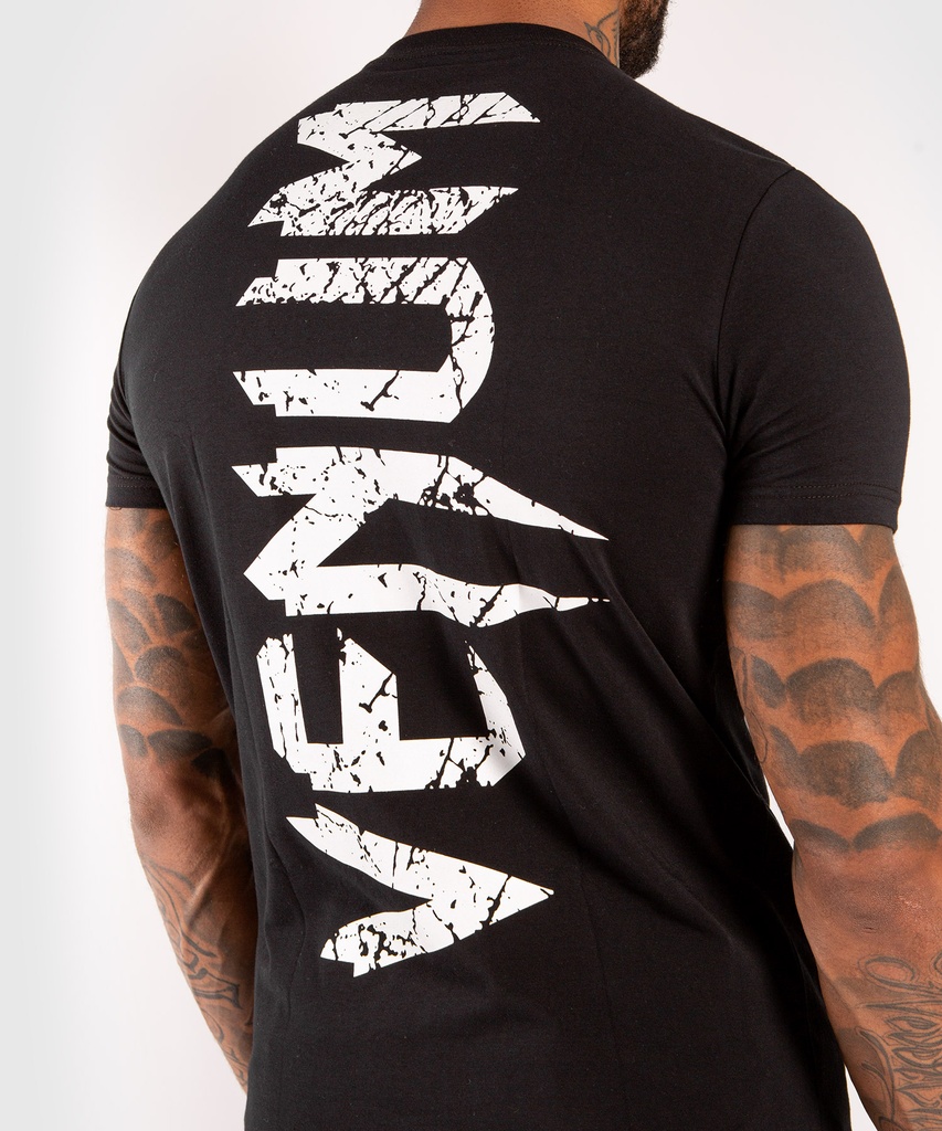 Venum T-Shirt Giant, Schwarz-Weiß 6