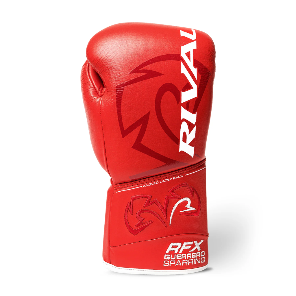 Rival Boxhandschuhe RFX-Guerrero Sparring HDE-F mit Schnürung, Rot
