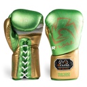 Rival Boxhandschuhe RS100 Professional Sparring mit Schnürung, Grün-Gold