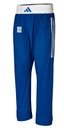 adidas Kickboxhose WAKO, Blau-Weiß 4