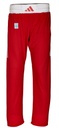 adidas Kickboxhose WAKO, Rot-Weiß 3