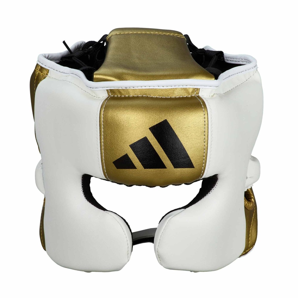 adidas Kopfschutz Cactus Speed Pro, Weiß-Gold 2