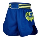 adidas Shorts Kickboxing B02, Blau-Gelb 2