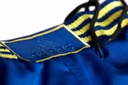 adidas Shorts Kickboxing B02, Blau-Gelb 4