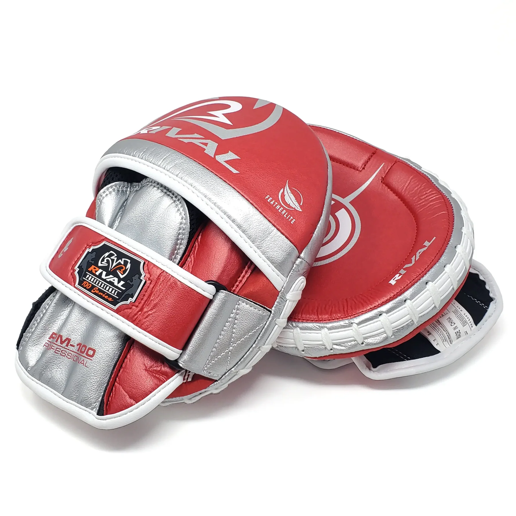 Rival Boxpratzen RPM100 Professional, Rot-Silber