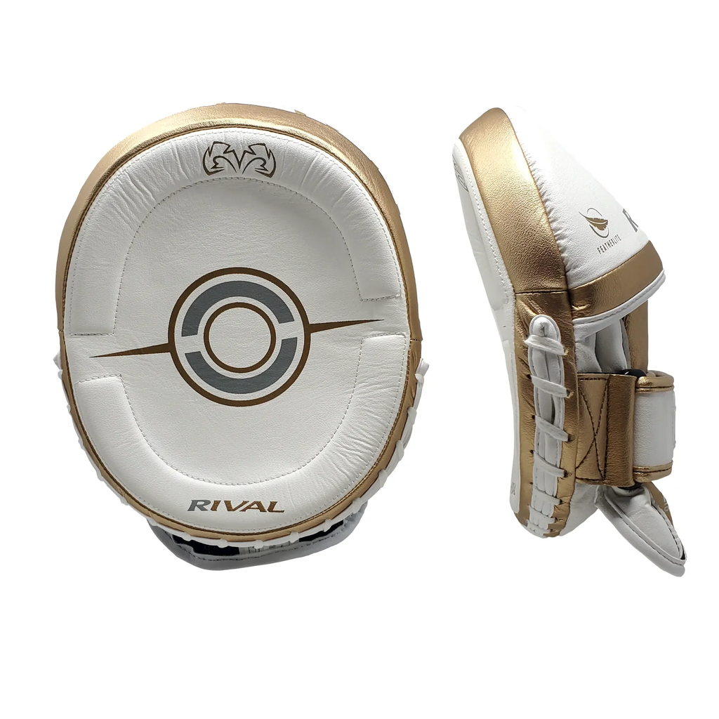Rival Boxpratzen RPM100 Professional, Weiß-Gold