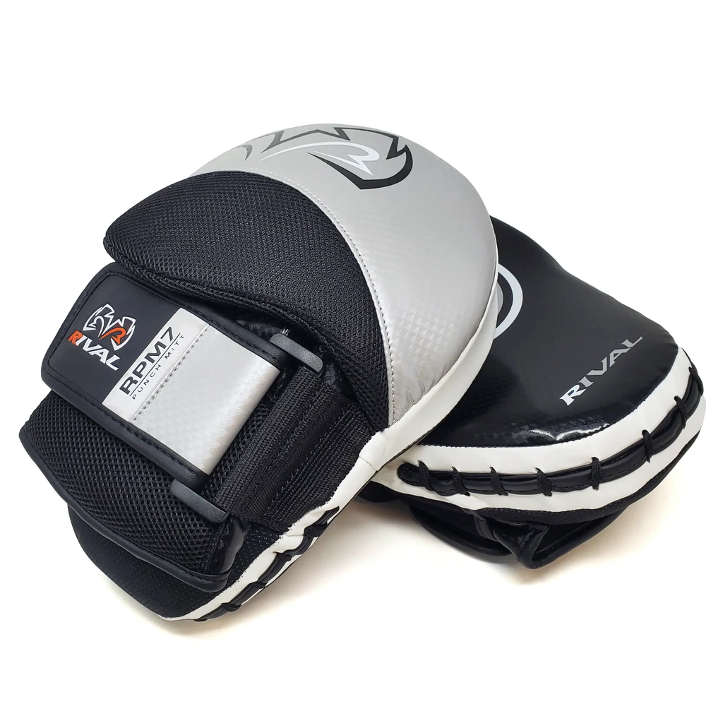 Rival Boxpratzen RPM7 Fitness Plus, Schwarz-Silber