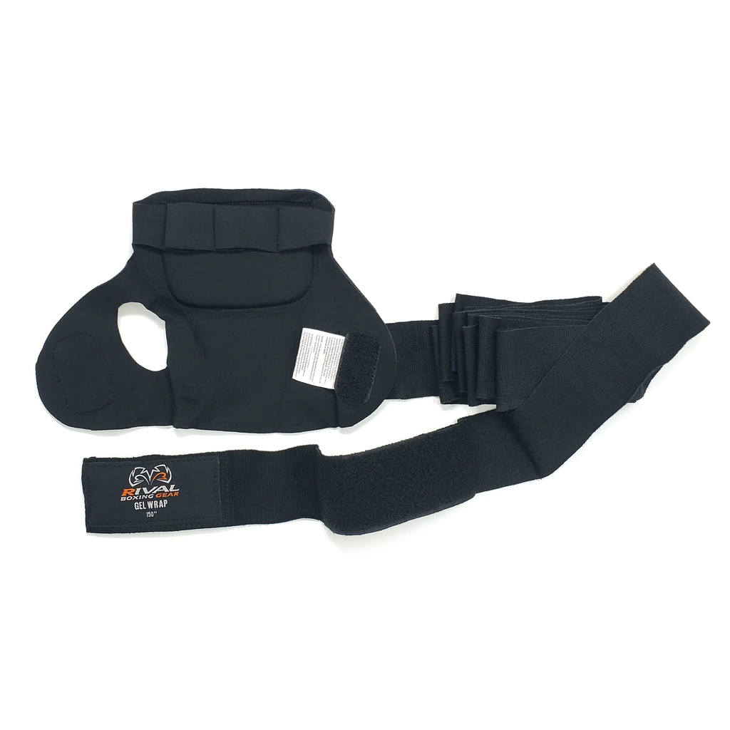 Rival Innenhandschuhe Gel Wraps 3,5m, Schwarz