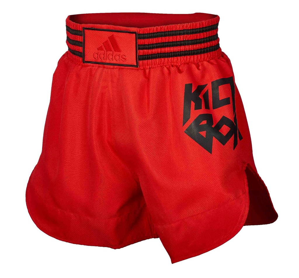 adidas Shorts Kickboxing B02, Rot-Schwarz 2