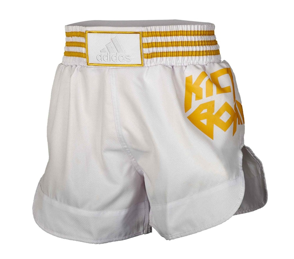 adidas Shorts Kickboxing B02, Weiß-Gold 2