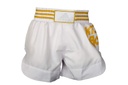 adidas Shorts Kickboxing B02, Weiß-Gold 4