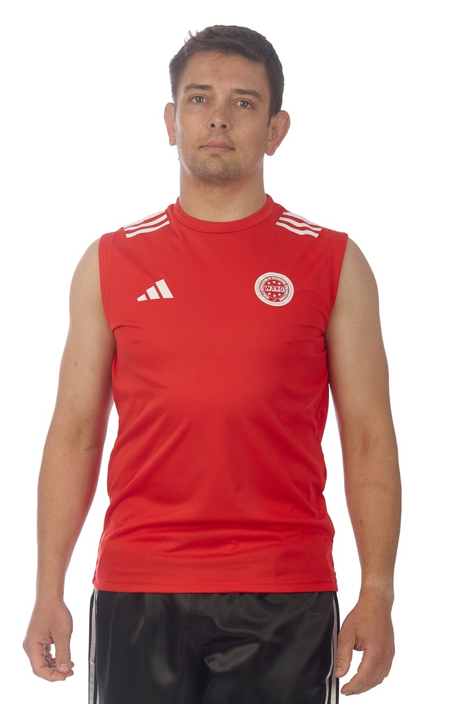 adidas Tank Top WAKO, Rot-Weiß 2