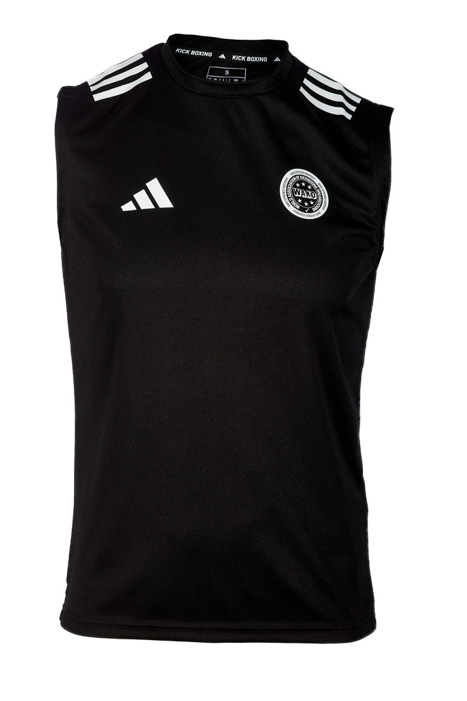 adidas Tank Top WAKO, Schwarz-Weiß 3
