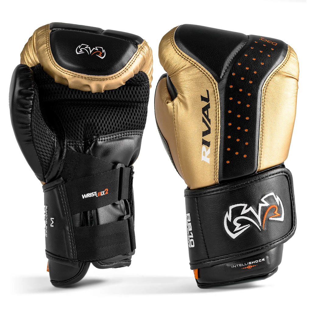 Rival Sandsackhandschuhe RB10 Intelli-Shock, Gold