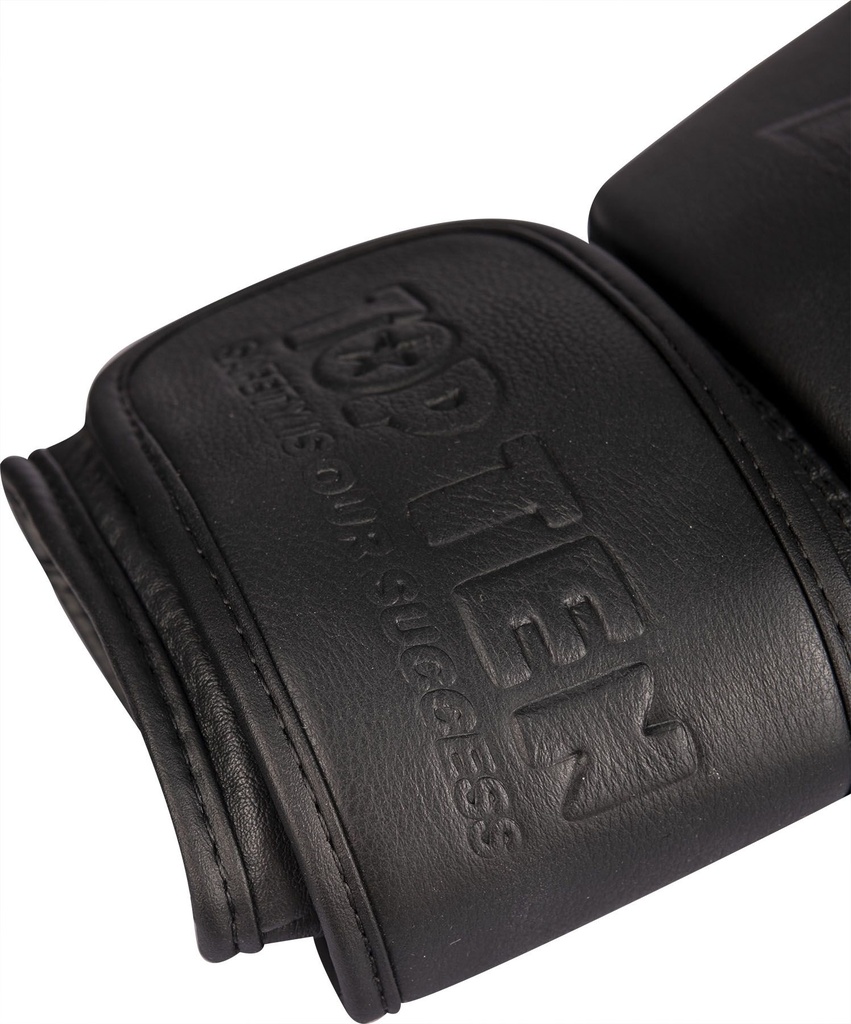 Top Ten Boxhandschuhe Black'n'Black, Schwarz 5