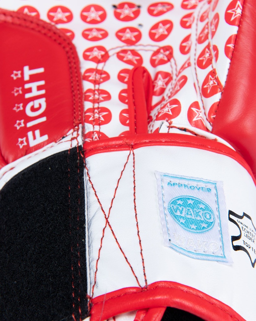 Top Ten Boxhandschuhe WAKO Fight, Rot 6
