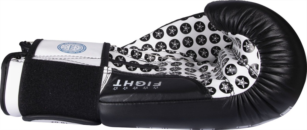 Top Ten Boxhandschuhe WAKO Fight, Schwarz 4