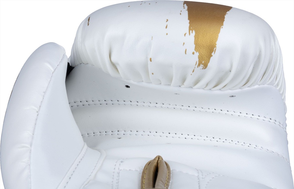 Top Ten Boxhandschuhe Golden Star, Weiß-Gold
